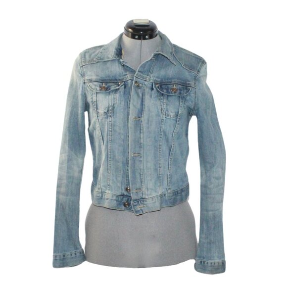 Preloved Vintage H&M Classic Denim Jacket Size Medium - Picture 3 of 14